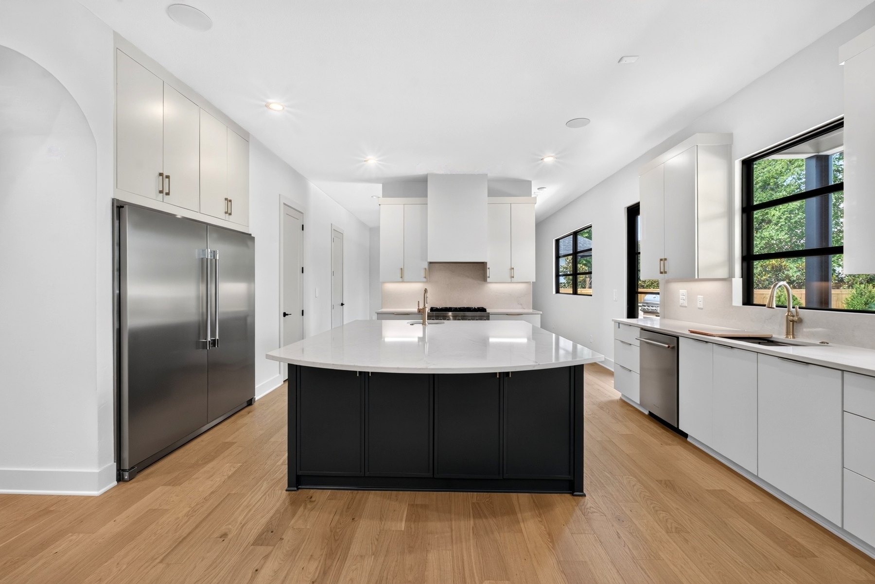 Luxury kitchen real estate photography in Tyler Texas