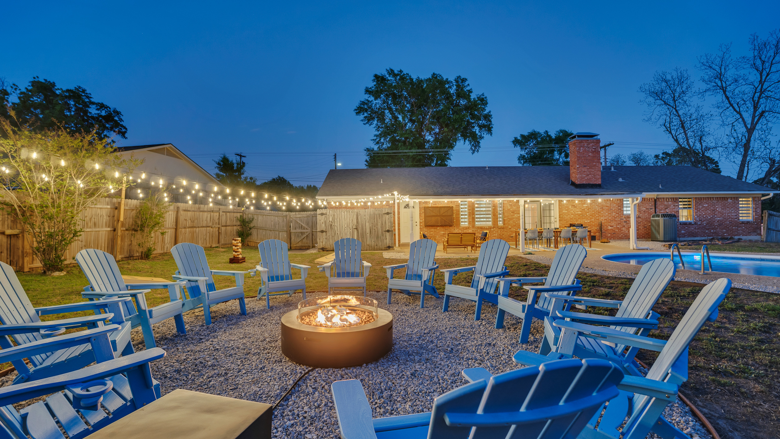 Short term rental outdoor space