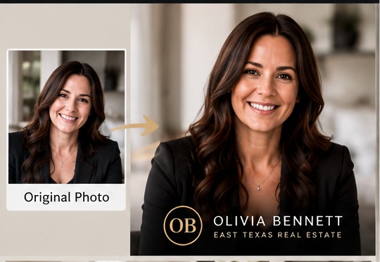 Sample Realtor brand image transformation