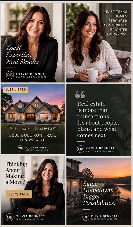Sample mix of Realtor social media posts